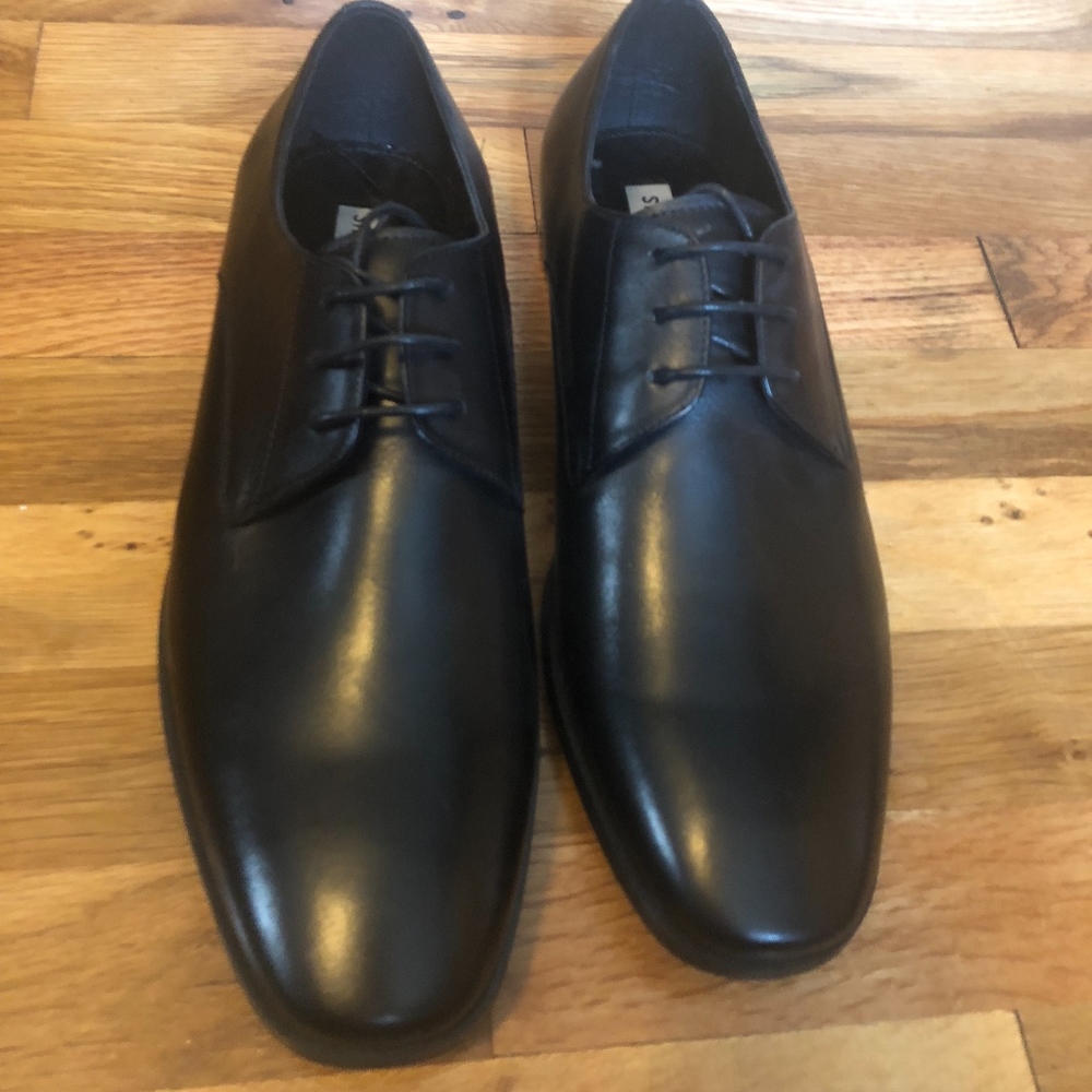 steve madden black dress shoes